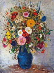 Kleurrijk veldboeket